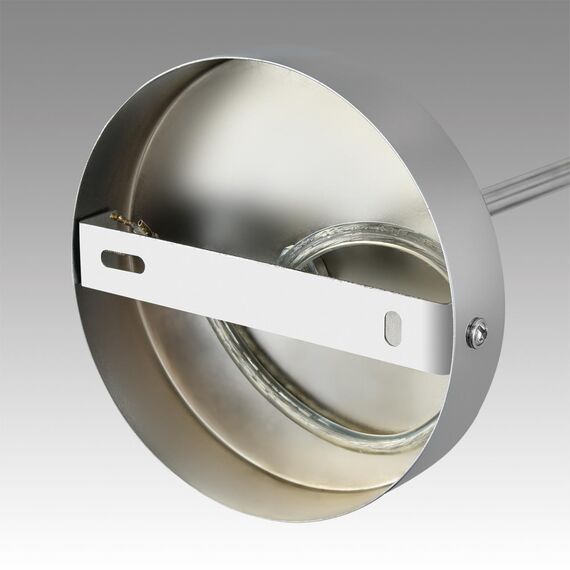 LUMION 6585/5 MODERNI LN25 56 хром/бежевый, металл/текстиль, стекло Люстра подвесная E14 5*40W 220V ARNIKA, изображение 7