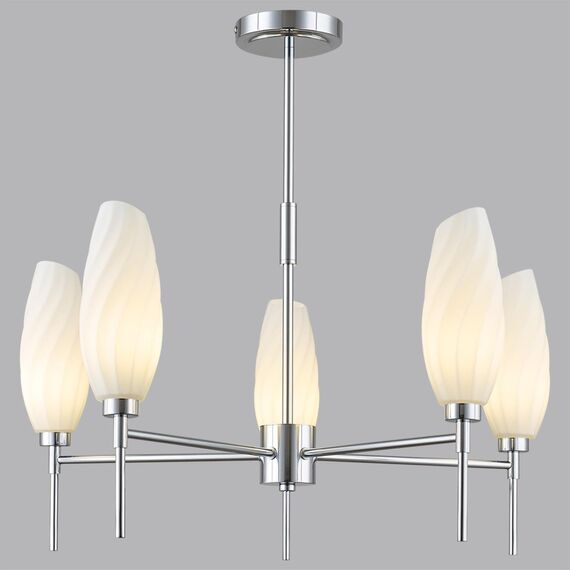 LUMION 6519/5C MODERNI LN23 172 хром Люстра потолочная G9 5*40W 220V SHIVON, изображение 3