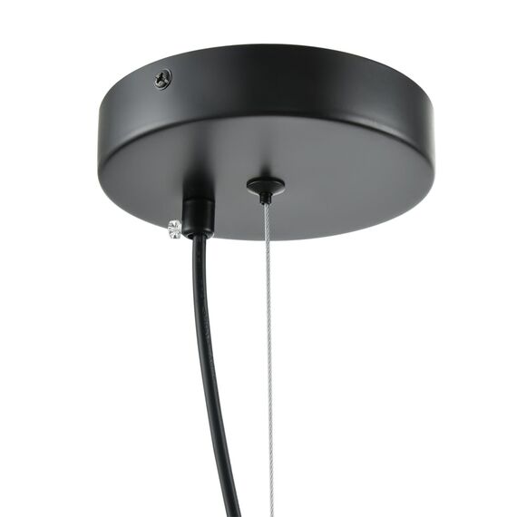 LUMION 6595/4A MODERNI LN25 183 черный/прозрачный, металл/стекло Подвес E27 4*60W 220V CORNE, изображение 8