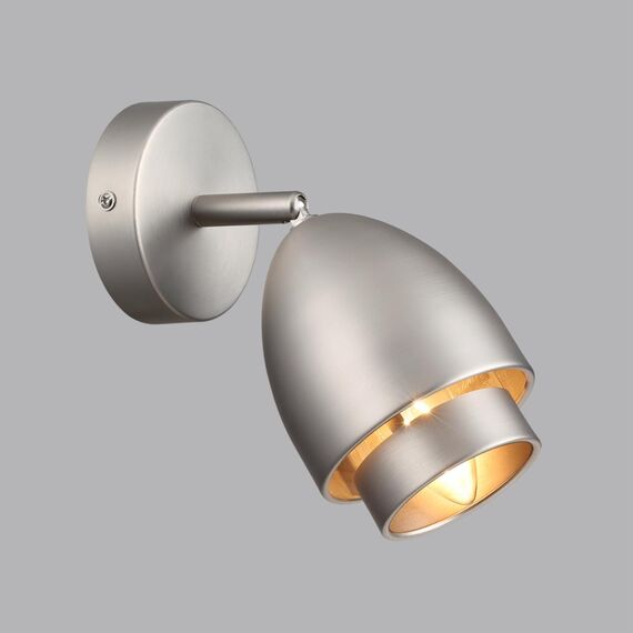 LUMION 8000/1W MODERNI LN25 166 никель/никель металл/металл Настенный светильник Е14 40W 220V AVRORA, изображение 3