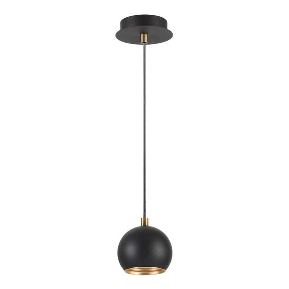 LUMION 3635/1 MODERNI LN18 000 черный с бронзой Подвес G9 40W 220V NERUNI