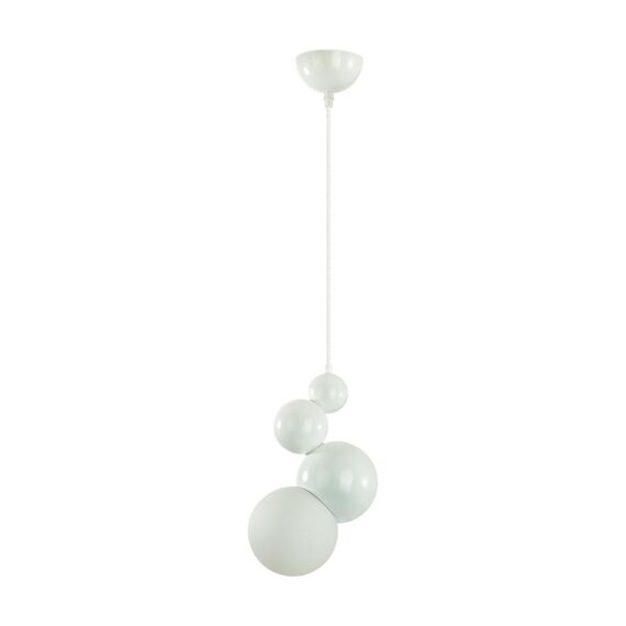 LUMION 6565/1A MODERNI LN25 118 белый/белый матовый/металл/стекло Подвес E27 1*40W 220V BLASEN