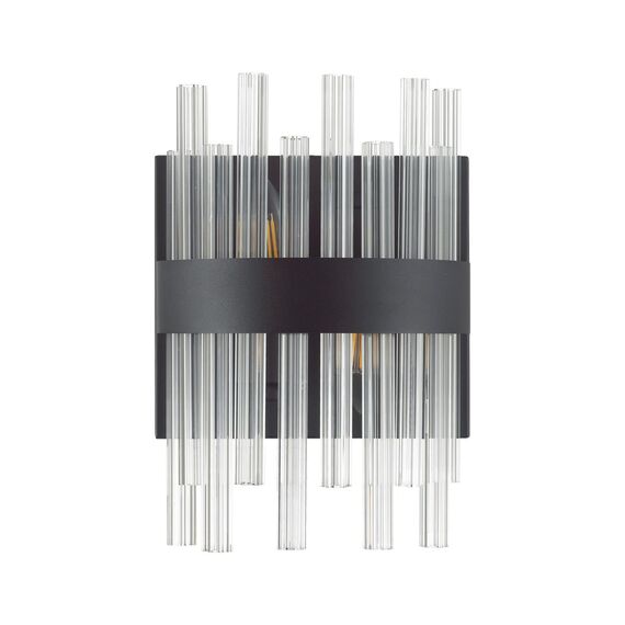 LUMION 5272/2W MODERNI LN23 151 черный Бра E14 2*40W 220V MITSUKO