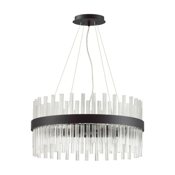 LUMION 5272/6 MODERNI LN23 151 черный Люстра E14 6*40W 220V MITSUKO