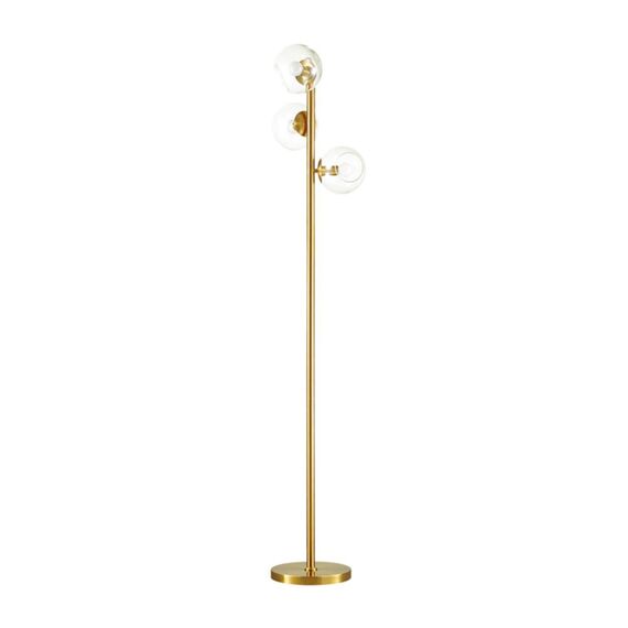 LUMION 3769/3F MODERNI LN19 000 латунь Торшер E14 3*60W 220V BLAIR