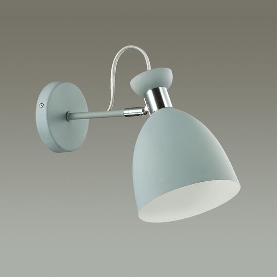 LUMION 3735/1W MODERNI LN19 273 серый Бра E27 1*60W 220V KIZZY, изображение 3