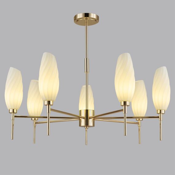 LUMION 6518/7C MODERNI LN23 169 золотой Люстра потолочная G9 7*40W 220V SHIVON, изображение 3