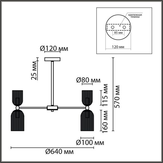 LUMION 6586/10 MODERNI LN25 89 золото/прозрачный, металл/стекло Люстра подвесная E14 10*40W 220V KASSIA, изображение 2