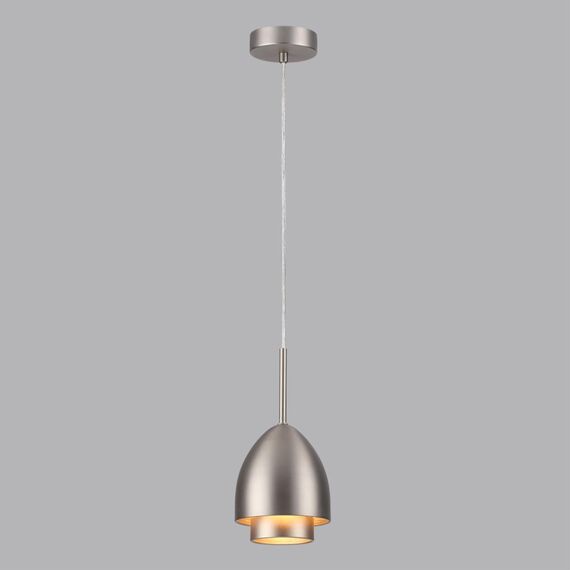 LUMION 8000/1A MODERNI LN25 166 никель/никель металл/металл Подвес Е14 40W 220V AVRORA, изображение 4