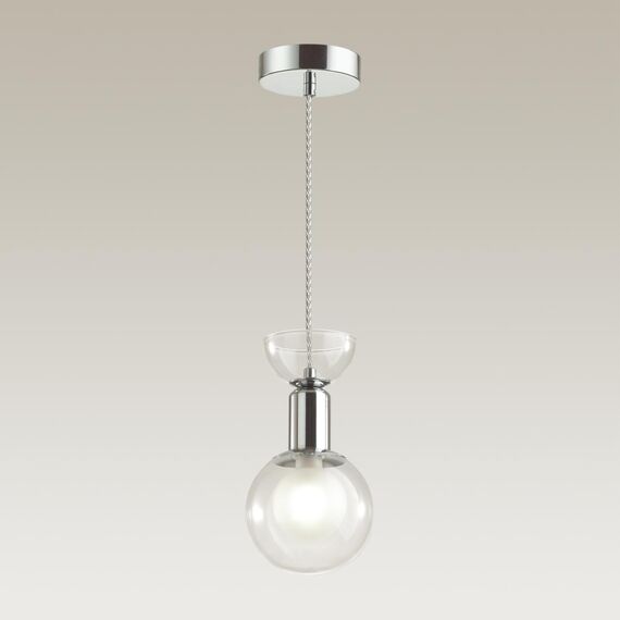 LUMION 5619/1 MODERNI LN23 000 хром Подвес G9 1*40W 220V KARISMA, изображение 3