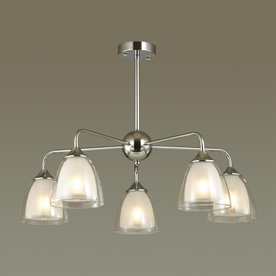 LUMION 5289/5C MODERNI LN23 000 хром Люстра потолочная E14 5*60W 220V TOBY, изображение 3