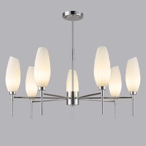 LUMION 6519/7C MODERNI LN23 172 хром Люстра потолочная G9 7*40W 220V SHIVON, изображение 3