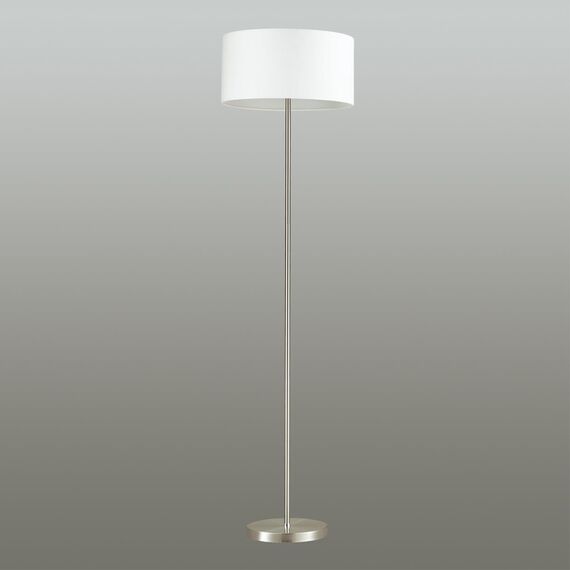 LUMION 3745/2F MODERNI LN19 128 никель/белый, металл/текстиль Торшер E27 2*60W 220V NIKKI, изображение 3