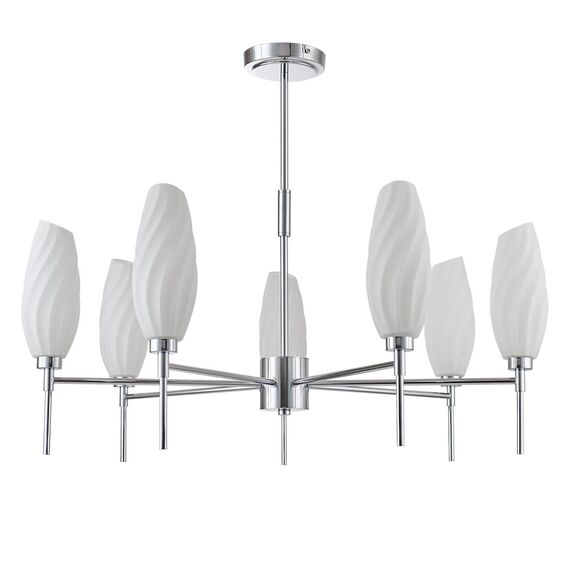 LUMION 6519/7C MODERNI LN23 172 хром Люстра потолочная G9 7*40W 220V SHIVON