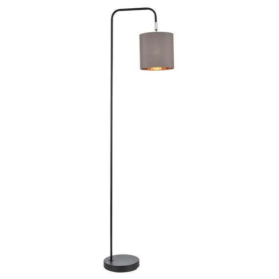 LUMION 8037/1F MODERNI LN25 363 черный/серый/золотой, металл/текстиль Торшер Е27 60W 220V ELSA, изображение 6