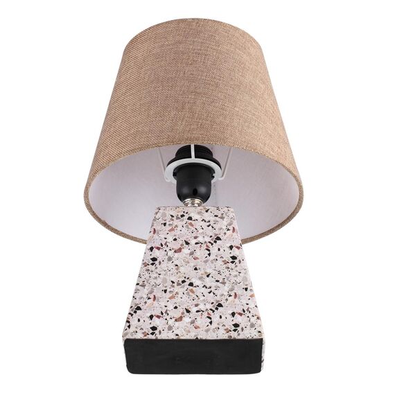 LUMION 8142/1T MODERNI LN25 000 бежевый/коричневый, керамика/текстиль Настольная лампа Е27 1*60W 220V TERAZIO, изображение 3