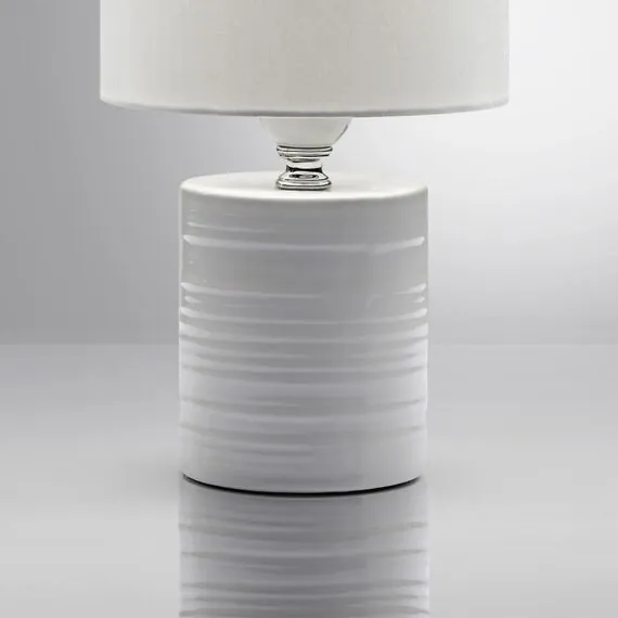 LUMION 8144/1T MODERNI LN25 000 белый, керамика/текстиль Настольная лампа Е27 1*60W 220V TUALA, изображение 6