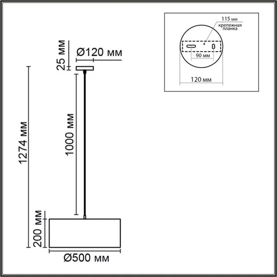 LUMION 8251/3 MODERNI LN25 000  никель/серый, металл/текстиль Подвес Е27 3*60W 220V NIKKI, изображение 2