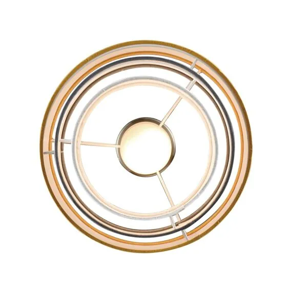 LUMION 8038/1 MODERNI LN25 133 никель/желтый/серый/белый, металл/текстиль Подвесной светильник Е27 60W 220V ILAIDA, изображение 4