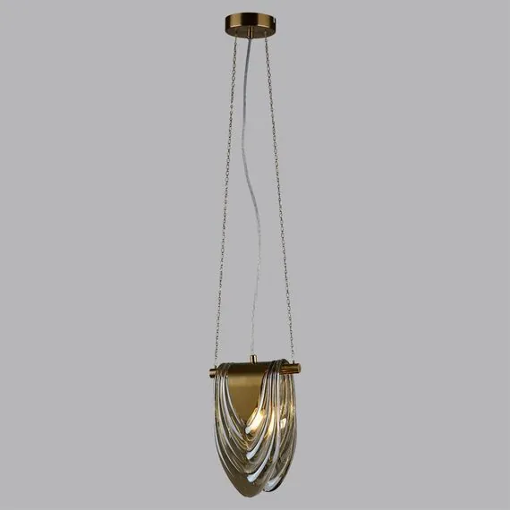 LUMION 6515/1 NEOCLASSI LN23 46 латунь Подвес E14 1*40W 220V OCHRE, изображение 3