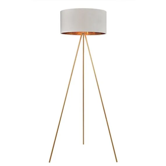 LUMION 8077/1F NEOCLASSI LN25 368 золото/белый, металл/текстиль Торшер E27 1*60W 220V TAPIOKA, изображение 4