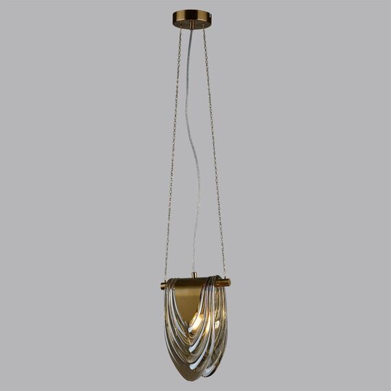 LUMION 6515/1 NEOCLASSI LN23 46 латунь Подвес E14 1*40W 220V OCHRE, изображение 3