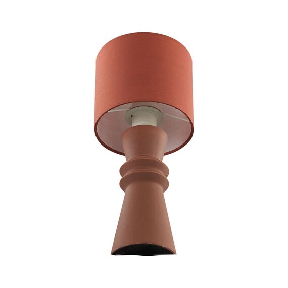 LUMION 8131/1T MODERNI LN25 377 терракотовый, керамика/текстиль Настольная лампа E27 1*60W 220V SEGI, изображение 3