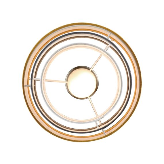 LUMION 8038/1 MODERNI LN25 133 никель/желтый/серый/белый, металл/текстиль Подвесной светильник Е27 60W 220V ILAIDA, изображение 4