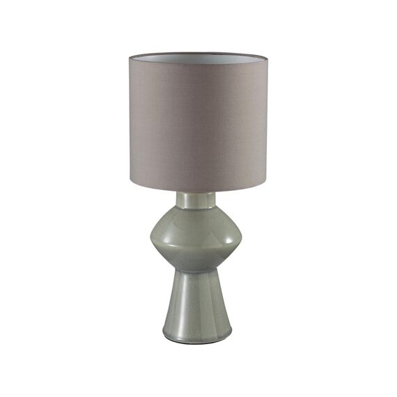 LUMION 8129/1T MODERNI LN25 000 серый, керамика/текстиль Настольная лампа E27 1*60W 220V SEGI