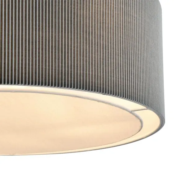 LUMION 8111/5 MODERNI LN25 138  хром/серый, металл/текстиль Люстра подвесная E14 5*40W 220V ZIGRISA, изображение 7