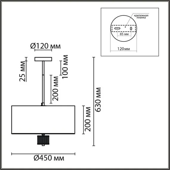 LUMION 8109/5C MODERNI LN25 129 латунь титаниум/бежевый, металл/текстиль/стекло Люстра потолочная E14 5*40W 220V DAMONA, изображение 2