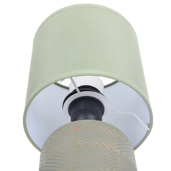 LUMION 8222/1T MODERNI LN25 385 зеленый, керамика/текстиль Настольная лампа Е27 1*60W 220V NIANA, изображение 4