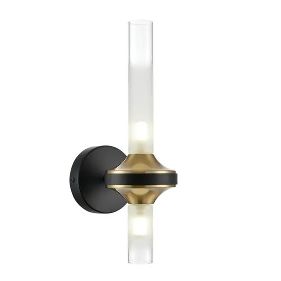 LUMION 8112/2W NEOCLASSI LN25 26 черный/бронза/прозрачный, металл/стекло Бра G9 2*30W 220V TAMARESA, изображение 6
