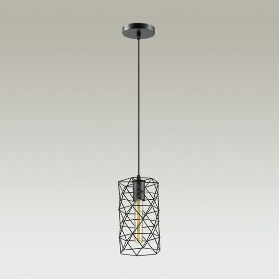 LUMION 3729/1 SUSPENTIONI LN19 336 черный Подвес E27 1*60W 220V OLAF, изображение 3