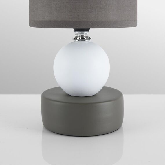 LUMION 8182/1T MODERNI LN25 000 коричневый, керамика/текстиль Настольная лампа E14 1*40W 220V LALANA, изображение 6