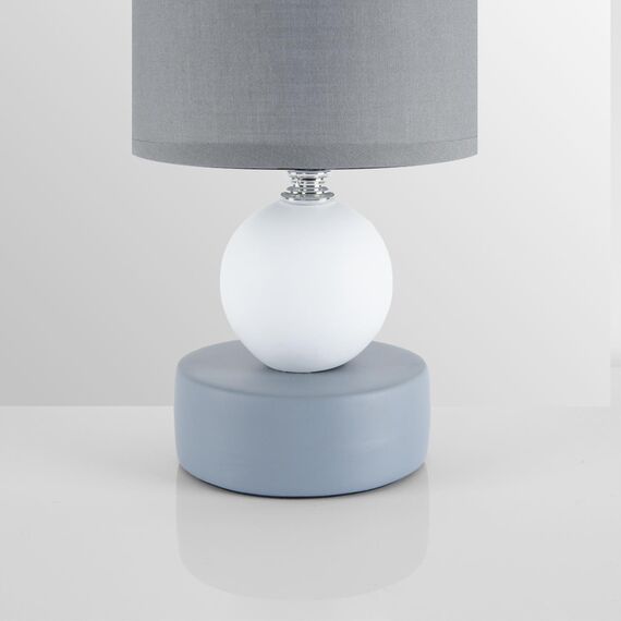LUMION 8181/1T MODERNI LN25 000 серый, керамика/текстиль Настольная лампа E14 1*40W 220V LALANA, изображение 6