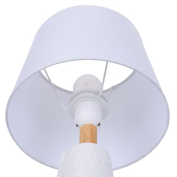 LUMION 8210/1T MODERNI LN25 000 белый, керамика/текстиль Настольная лампа Е27 1*60W 220V VISIONA, изображение 4