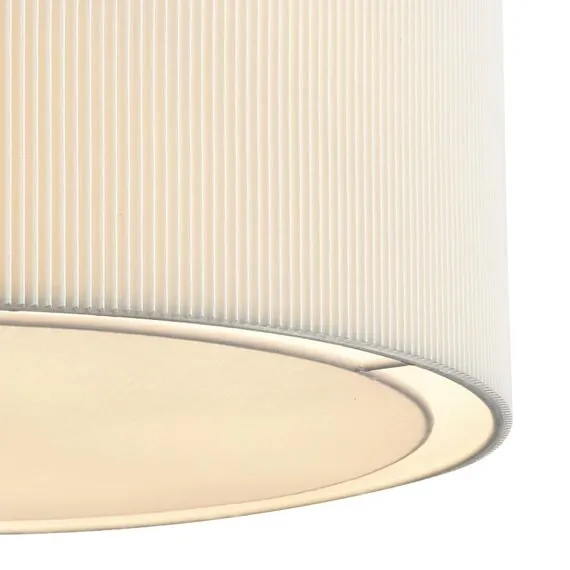 LUMION 8110/5 MODERNI LN25 138 хром/белый, металл/текстиль Люстра подвесная E14 5*40W 220V ZIGRISA, изображение 7