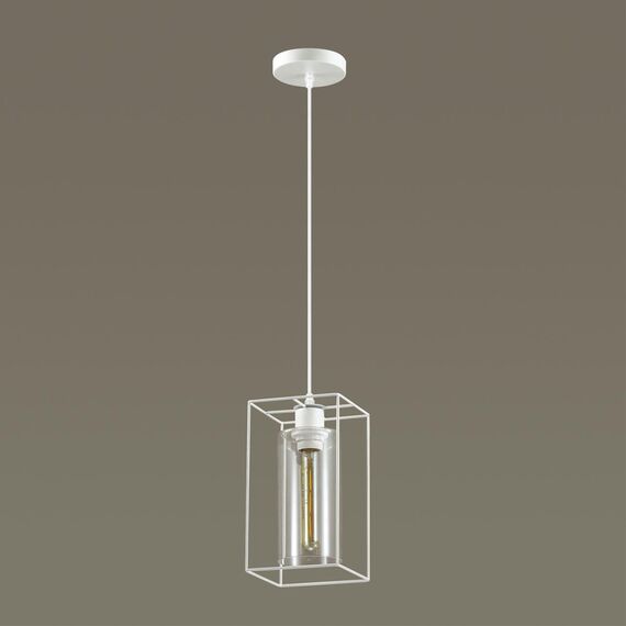 LUMION 3732/1 SUSPENTIONI LN19 335 белый Подвес E27 1*60W 220V ELLIOT, изображение 3