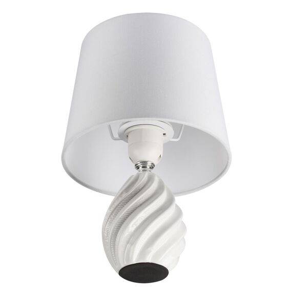 LUMION 8143/1T MODERNI LN25 000 белый, керамика/текстиль Настольная лампа Е27 1*60W 220V KEILA, изображение 3