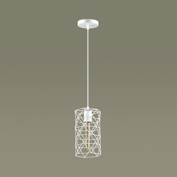LUMION 3730/1 SUSPENTIONI LN19 336 белый Подвес E27 1*60W 220V OLAF, изображение 3