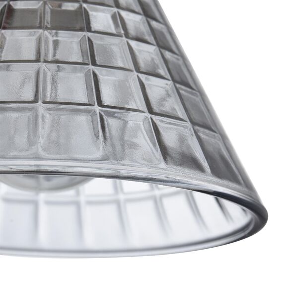 LUMION 8044/6C MODERNI LN25 186 черный, латунь/дымчатый металл/стекло Люстра потолочная Е14 6*40W 220V ANRIYA, изображение 7