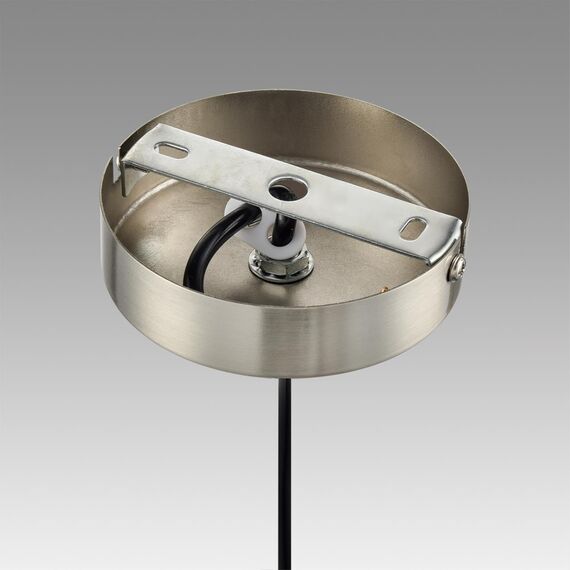 LUMION 8041/3 MODERNI LN25 136 никель/черный/золото/белый, металл/текстиль Подвесной светильник Е27 3*60W 220V INDIRA, изображение 5