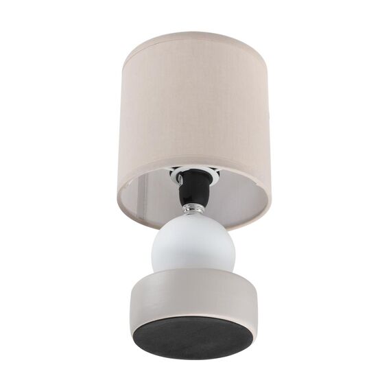 LUMION 8180/1T MODERNI LN25 000 светло-серый, керамика/текстиль Настольная лампа E14 1*40W 220V LALANA, изображение 3