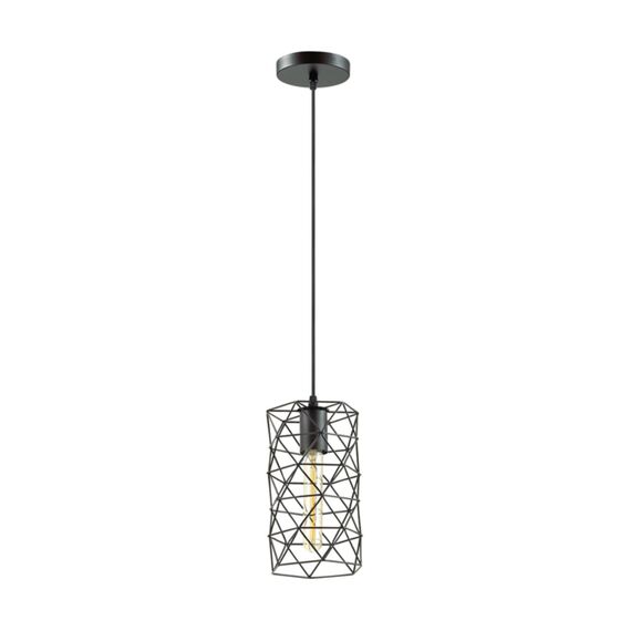 LUMION 3729/1 SUSPENTIONI LN19 336 черный Подвес E27 1*60W 220V OLAF