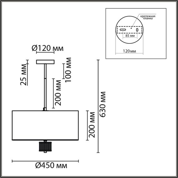 LUMION 8108/5C MODERNI LN25 131 латунь титаниум/серый, металл/текстиль/стекло Люстра потолочная E14 5*40W 220V DAMONA, изображение 2