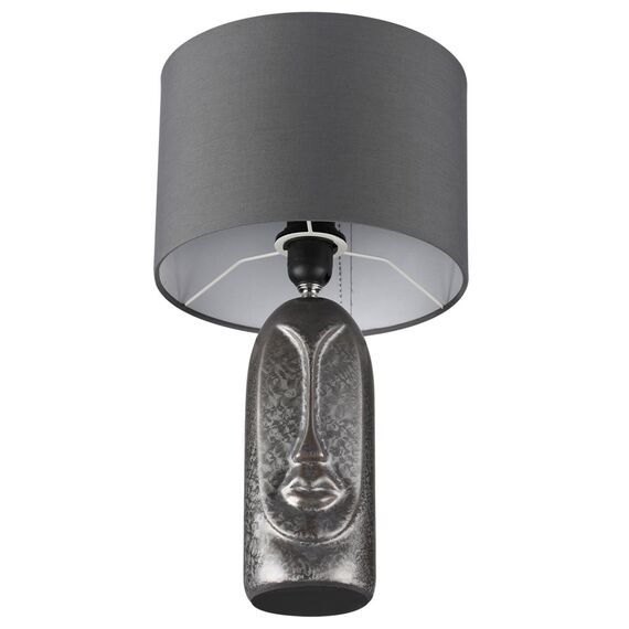 LUMION 8146/1T MODERNI LN25 000 серый, керамика/текстиль Настольная лампа Е27 1*60W 220V AKIVI, изображение 3