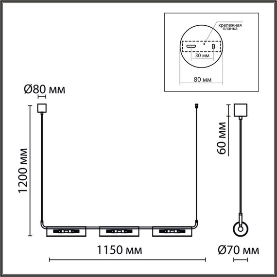 LUMION 6560/6 SUSPENTIONI LN25 239 золотой/прозрачный/металл/стекло Подвес G9 6*20W 220V TORONTO, изображение 2