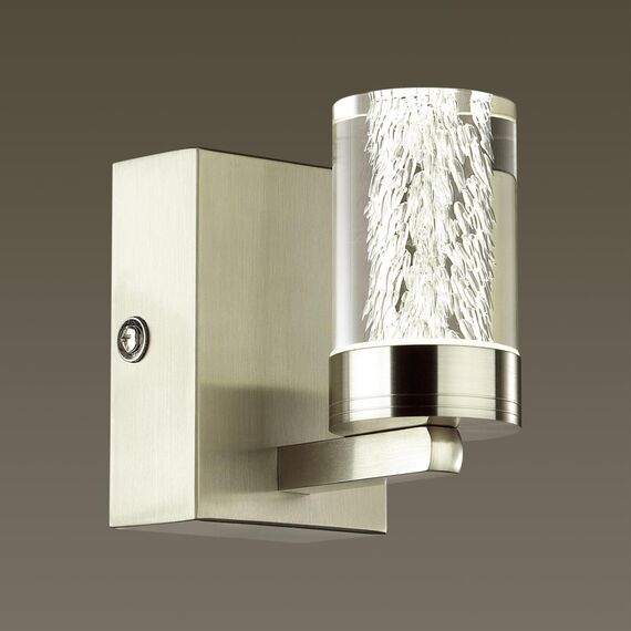 LUMION 4597/5WL VINTAGE LN21 никель Бра IP44 LED 5W 220V SPENCER, изображение 3
