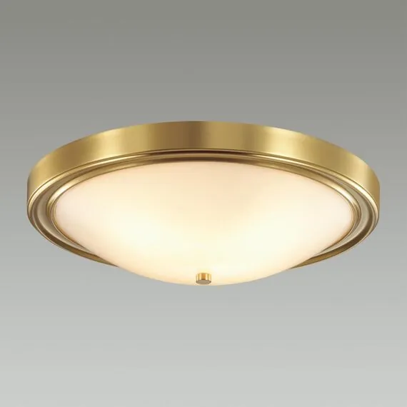 LUMION 5259/4C VINTAGE LN23 85 латунь Настенно-потолочный светильник E27 4*60W 220V NINA, изображение 5